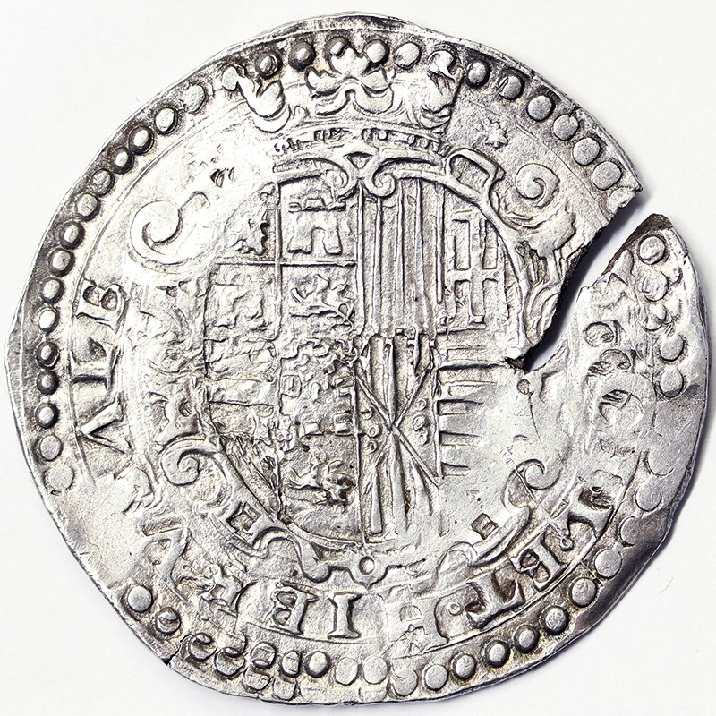MEZZO DUCATO BUSTO CORAZZATO FILIPPO II 1554-1598 REGNO DI NAPOLI Q.SPL/A.XF #PV161
