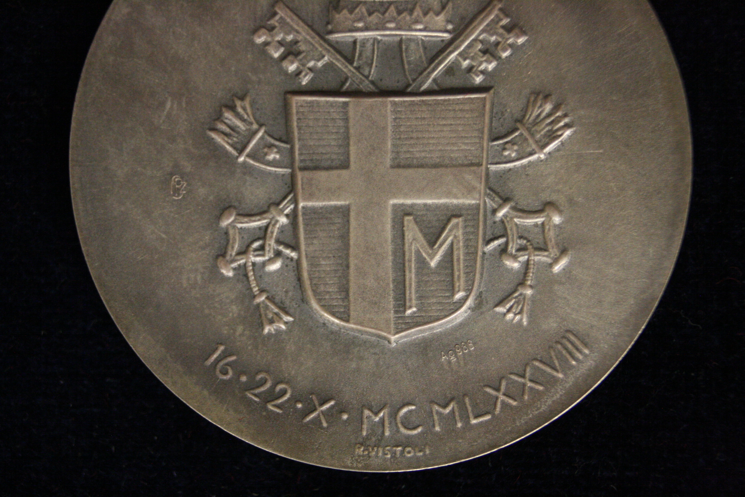 MEDAGLIA (GIOVANNI PAOLO IOANNES PAULUS II 1978-2005) ANNO I 1978 INIZIO PONTIFICATO "TOTUS TUUS" #MD2832