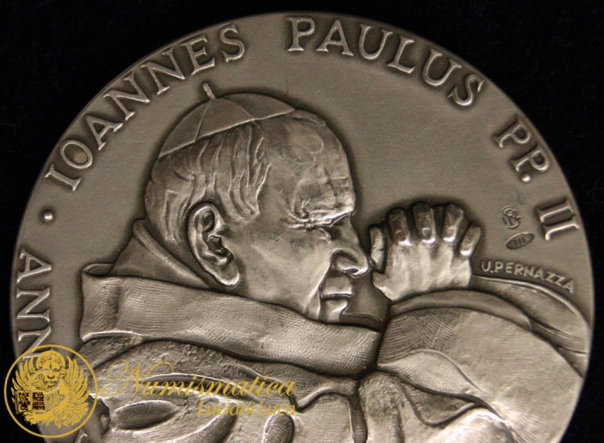 MEDAGLIA (GIOVANNI PAOLO IOANNES PAULUS II 1978-2005) ANNO XXVI RADICI CRISTIANE DELL'EUROPA #MD3347 MEDAGLIA (GIOVANNI PAOLO IOANNES PAULUS II 1978-2005) ANNO XXVI RADICI CRISTIANE DELL'EUROPA #MD3347