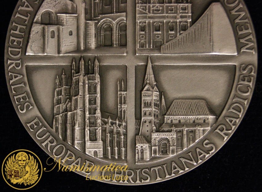 MEDAGLIA (GIOVANNI PAOLO IOANNES PAULUS II 1978-2005) ANNO XXVI RADICI CRISTIANE DELL'EUROPA #MD3347 MEDAGLIA (GIOVANNI PAOLO IOANNES PAULUS II 1978-2005) ANNO XXVI RADICI CRISTIANE DELL'EUROPA #MD3347