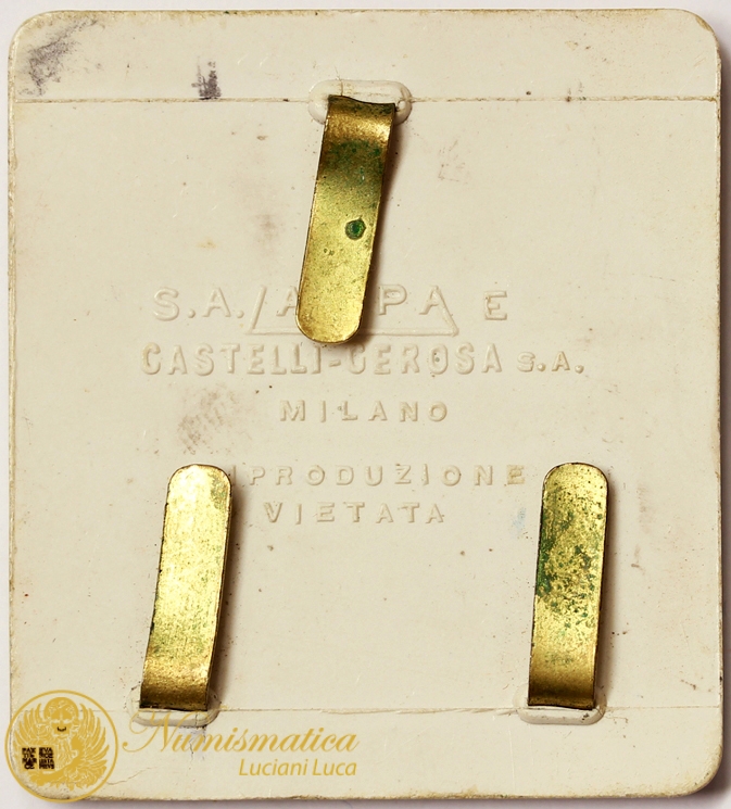 DISTINTIVO IN BACHILITE DA VIGILATRICE DI SETTORE GIOVENTU' ITALIANA DEL LITTORIO GIL 1942-1943 FASCISMO #KP920