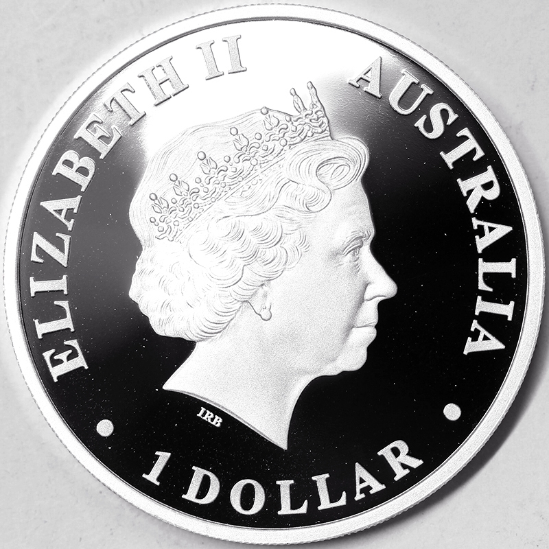 1 DOLLARO 2009 ECHIDNA AUSTRALIA PROOF argento 1 Oncia #8033